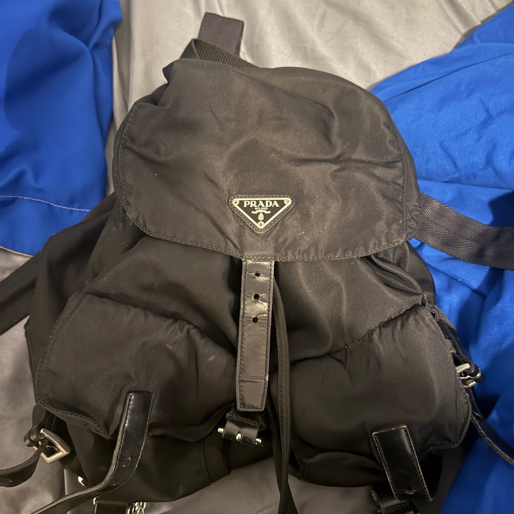 Authentic Prada Nylon Backpack - image 2